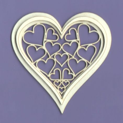 Tekturka Crafty Moly Serce Romance